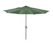 Blumfeldt Parasol Blumfeldt Calais LED cadre aluminium toile polyester UV 50