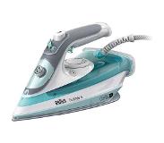 Braun TexStyle 3 SI 5017 GR Fer à vapeur Semelle en céramique 2700 W Gris, Turquoise, Blanc