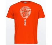 Head T-Shirt de Padel HEAD Kids Typo Tangerine-Taille 164