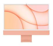 Apple iMac 24" (2021) 8 Go/512 Go Apple M1 avec GPU 8 cœurs Orange AZERTY