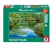 Schmidt Étang de nénuphars de Schmidt, 1000 pièces - Puzzle - 12 ans et plus