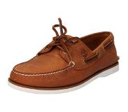Timberland Chaussures Bateau Timberland Homme Classic Boat 2 Eye Md Org Full Grain-Taille 45,5