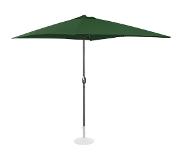 Uniprodo Grand parasol - Vert - Rectangulaire - 200 x 300 cm
