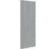 vidaXL Écran de balcon Anthracite et blanc 80x240 cm Tissu Oxford