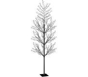 Bigbox Sapin de Noël 1200 LED blanc chaud Cerisier en fleurs 400 cm