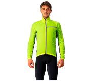 Castelli Veste de Cyclisme Castelli Men Squadra Stretch Jacket Yellow Fluo Dark Gray 22-XL
