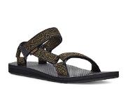 Teva Sandales Teva Men Original Universal Layered Rock Black Dark Olive-Taille 44,5