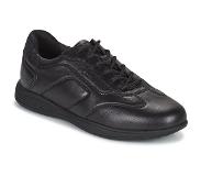 Geox Spherica Chaussures basses en Noir Cuir 42
