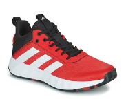 Adidas Own The Game Baskets en Rouge Textile 48