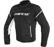 Dainese Air Frame D1, veste textile ,Noir/Noir/Blanc ,60