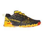 La Sportiva - Chaussures de trail - Bushido II Black/Yellow pour Homme - Noir