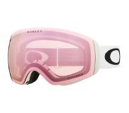 Oakley - Masques de ski - Flight Deck M Factory Pilot White / Prizm Snow Hi Pink - Blanc