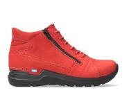 Wolky Bottes Wolky Women Why Antique Nubuck Dark Red-Taille 39