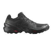 Salomon - Chaussures de trail - Speedcross 6 Black/Black/Phantom pour Homme - Noir