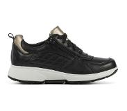 Xsensible Baskets Xsensible Femme Arona Stretchwalker Black Gold-Taille 38