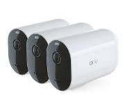 Arlo Pro 4 XL Caméra de Sécurité Blanc Lot de 3