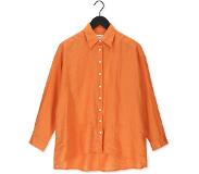 Ottod’Ame Blouse Camicia Ec4642 En Orange Femme | Pointure 36
