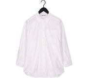Vanilia Blouse Classic Shirt Poplin Blanc Femme | Pointure 40