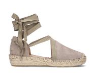 Fred de la bretoniere Espadrilles Fred de la Bretoniere Women 152010211 Luxury Suede Light Taupe-Taille 38