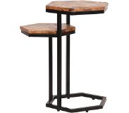Label51 Table pour ordinateur portable Multi 35x53x63 cm Chevron noir