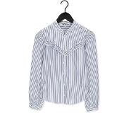 Vanilia Blouse Ruffle Stripe Shirt Blanc Femme | Pointure 38