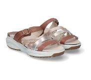 Xsensible Rinia Nu-pieds en Cognac Cuir 40