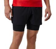 New Balance Mens Q Speed 5 Inch 2 In 1 Short Black M
