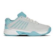 K-swiss Chaussures de Tennis K Swiss Women Hypercourt Express 2 HB Brilliant White Angel Blue Sheer Lilac-Taille 37