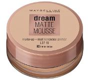 Maybelline Dream Matte Mousse 18 ml Pot Crème 26 Honey Beige