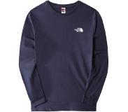 The North Face - T-shirts - M L/S Simple Dome Tee Summit Navy pour Homme