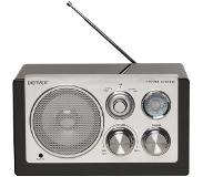 Denver TR 61, Draagbare Radio, MP3, Zwart