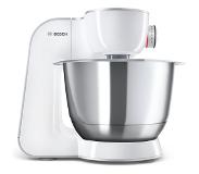 Bosch MUM58257 robot de cuisine 1000 W 3,9 L Acier inoxydable, Blanc