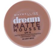 Maybelline Dream Matte Mousse - 08 Light Beige - Foundation Pot Crème