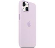 Apple Cover Silicone Magsafe Iphone 14 Lilac