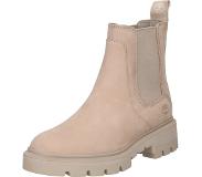 Timberland Bottes Timberland Women Cortina Valley Chelsea Lt Taupe Nubuck Pure Cashmere-Taille 39