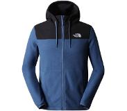 The North Face Vest The North Face Homme Homesafe Full Zip Fleece Hoodie Shady Blue-TNF Black-XXL