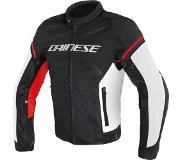 Dainese Air Frame D1, veste textile ,Noir/Blanc/Rouge ,56