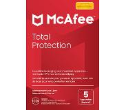 McAfee Total Protection 5 Appareils Pendant 1 An