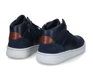 Geox Magnete Baskets en Bleu Cuir 41