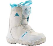 Burton - Boots snowboard enfant - Grom Boa White - Blanc