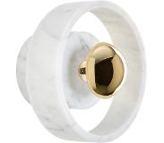 Tom Dixon Stone Applique Murale White/Gold - Tom Dixon
