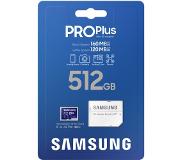 Samsung PRO Plus 512 Go microSDXC + Adaptateur