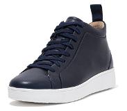 FitFlop Baskets FitFlop Women Rally High Top Sneaker Leather Midnight Navy-Taille 36