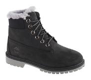 Timberland Bottes Timberland Junior 6 Inch Premium WP Shearling Lined Boot Black-Taille 36