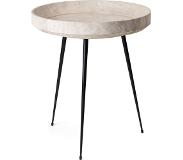 MATER Bowl Table Medium Waste Edition Grey Wood - Mater