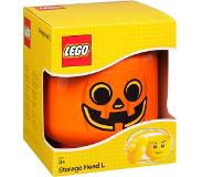Room copenhagen Boîte de Rangement LEGO Hoofd Pompoen Groot Orange