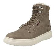 Mustang Chaussures hautes en Taupe Simili cuir 45