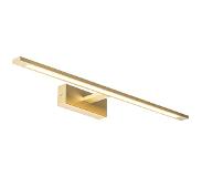 QAZQA Applique laiton 62 cm avec LED IP44 - Jerre