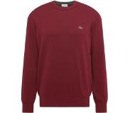 Lacoste Pull Col Rond Bordeaux taille M