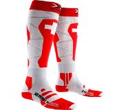 X-socks - Chaussettes de ski - Ski Patriot 4.0 Suisse Blanc/Rouge pour Homme